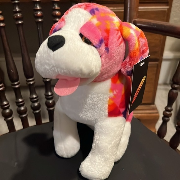 16 inch pink puppy plushy NWT by Nativo - Picture 4 of 5